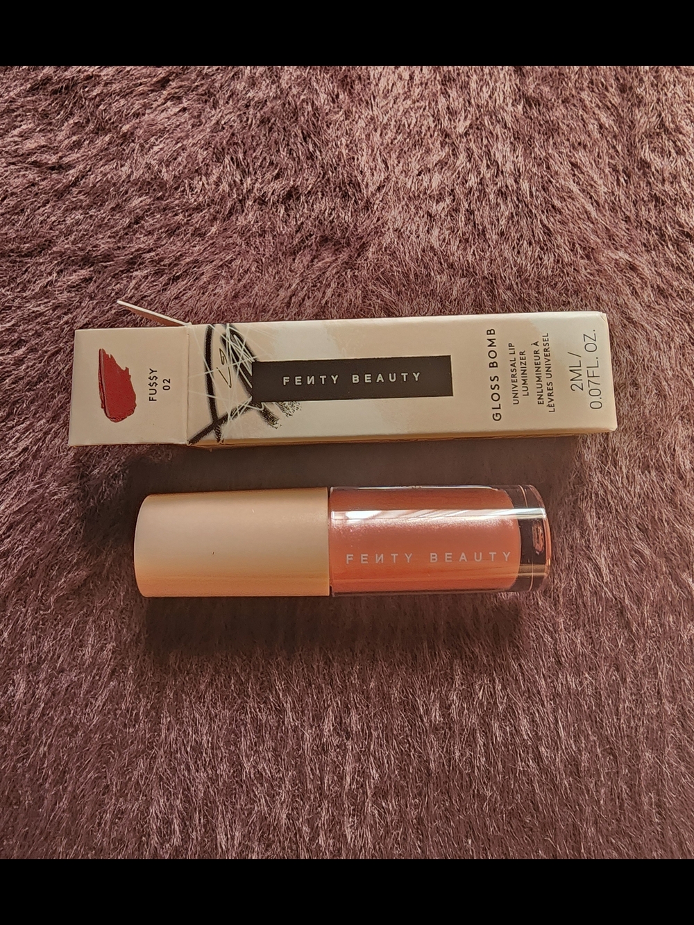 Fenty Beauty Gloss Bomb Lip Luminizer Travel Size FU$$Y $15 NIB
